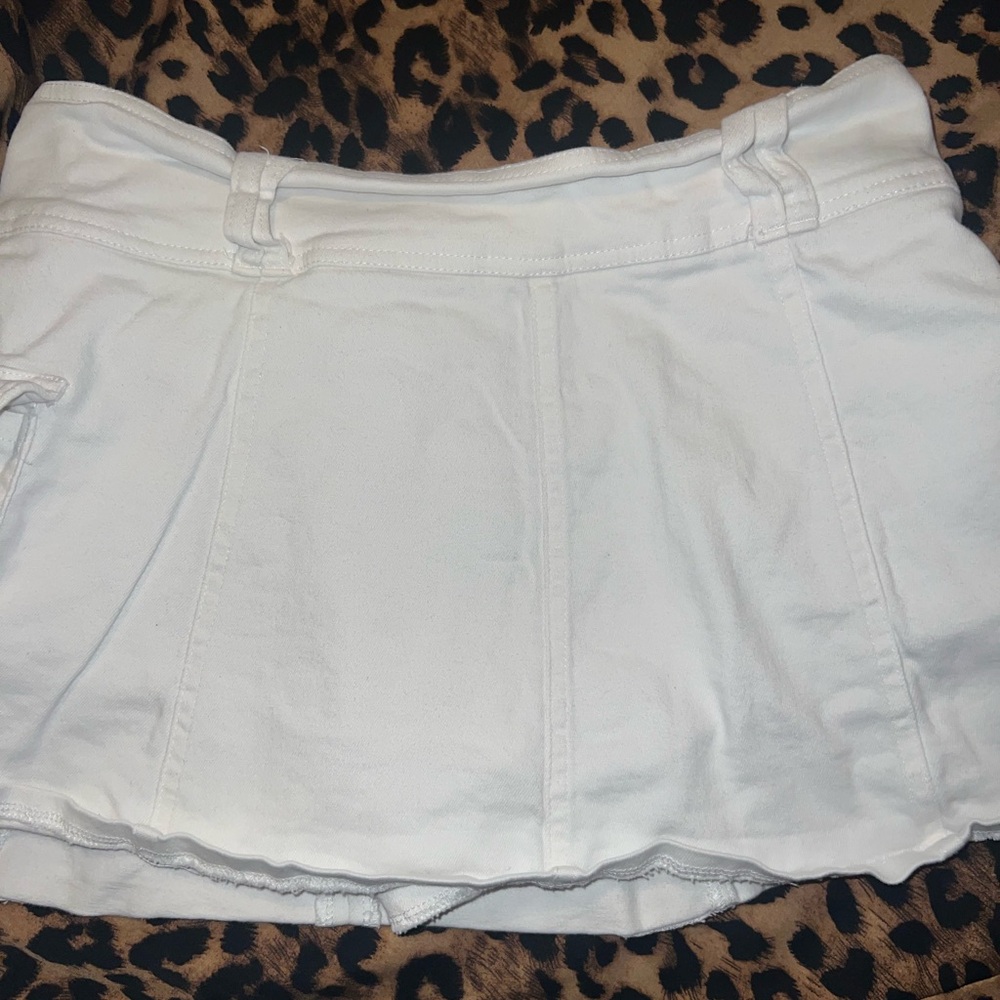 White Mini Skirt